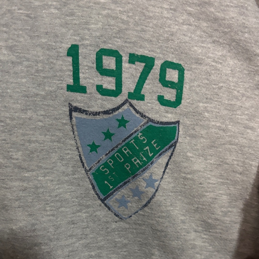 Anthropologie Daily Practice Team Spirit Sweatshirt Size L - Picture 5 of 6